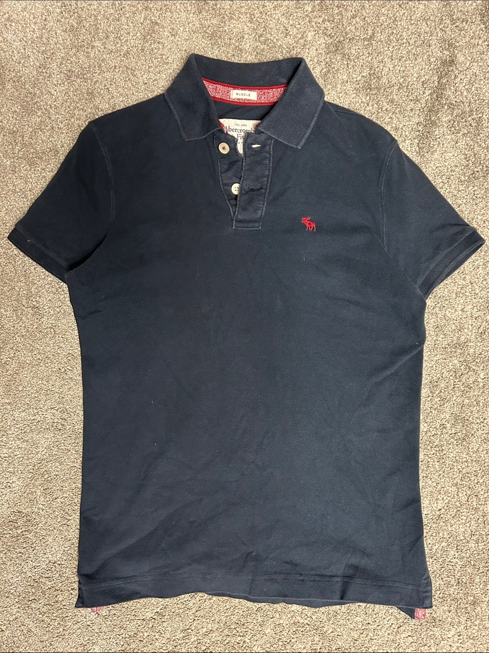 Y2K Abercrombie & Fitch Muscle Polo Shirt